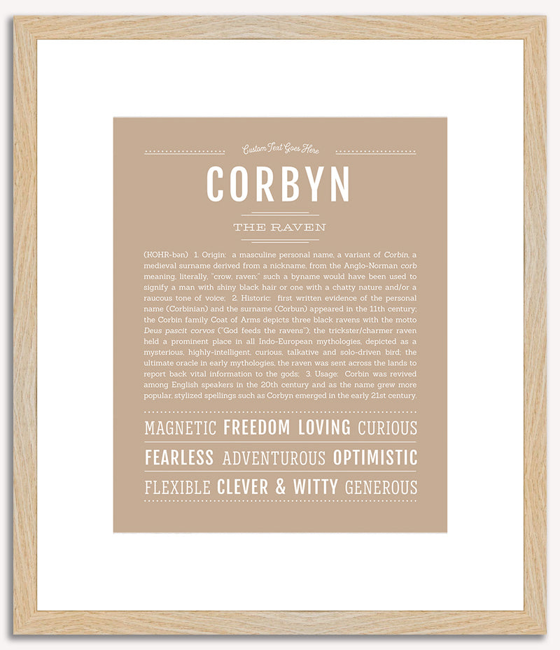 Corbyn | Name Art Print