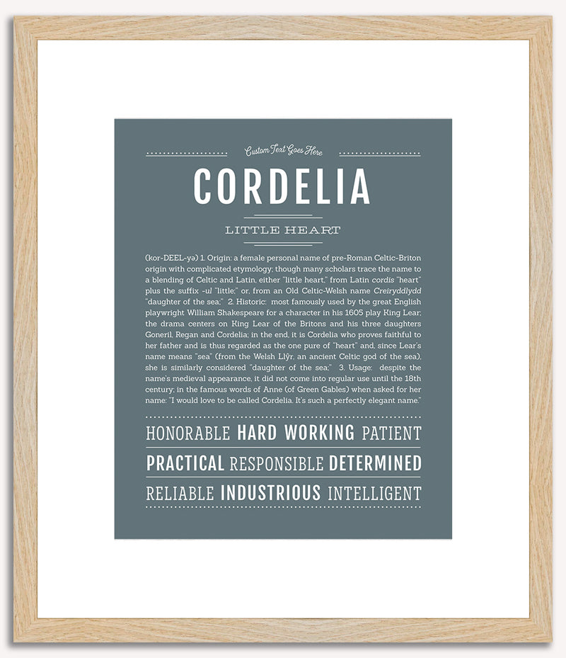 Cordelia | Name Art Print