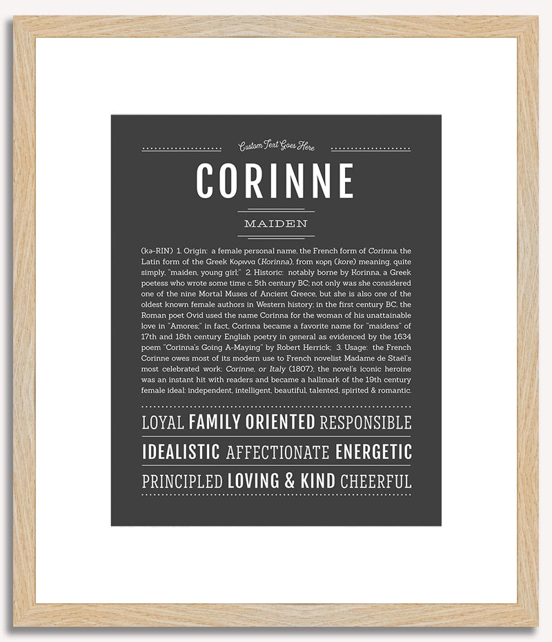 Corinne | Name Art Print