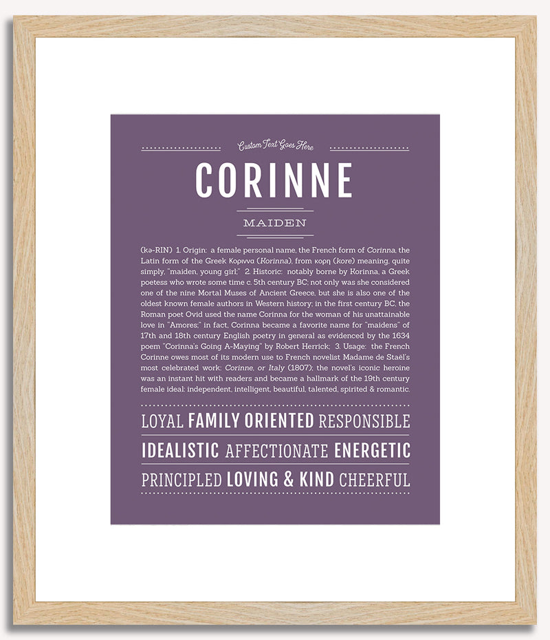 Corinne | Name Art Print