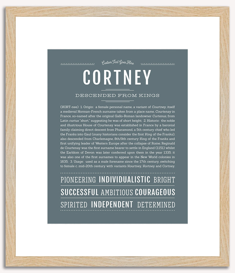 Cortney | Name Art Print