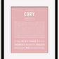 Frame Options | Dusty Rose | Black Frame, Matted