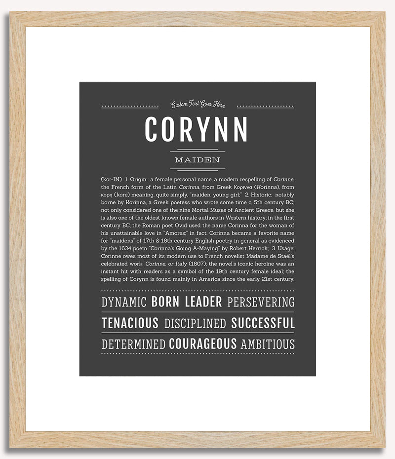 Corynn | Name Art Print