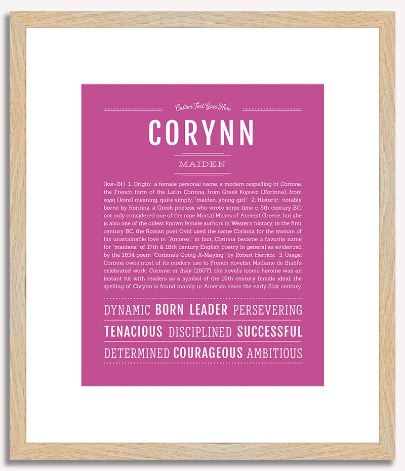 Corynn | Name Art Print