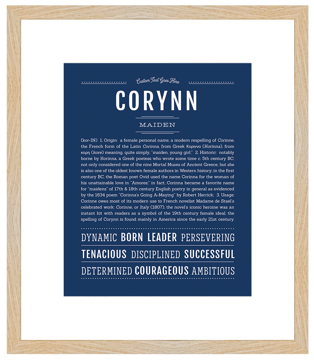 Corynn | Name Art Print