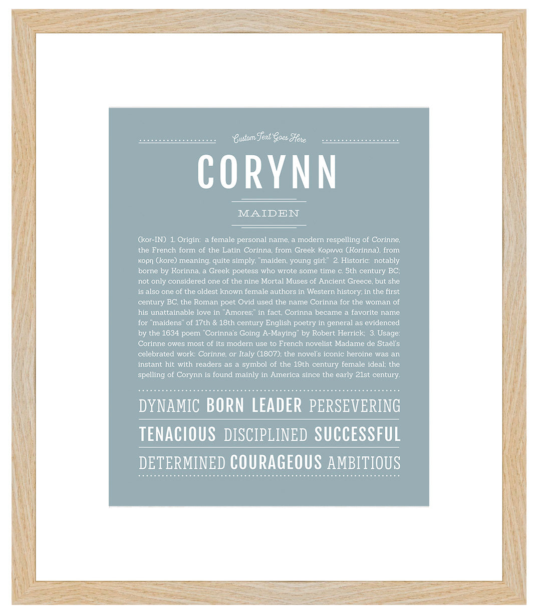 Corynn | Name Art Print