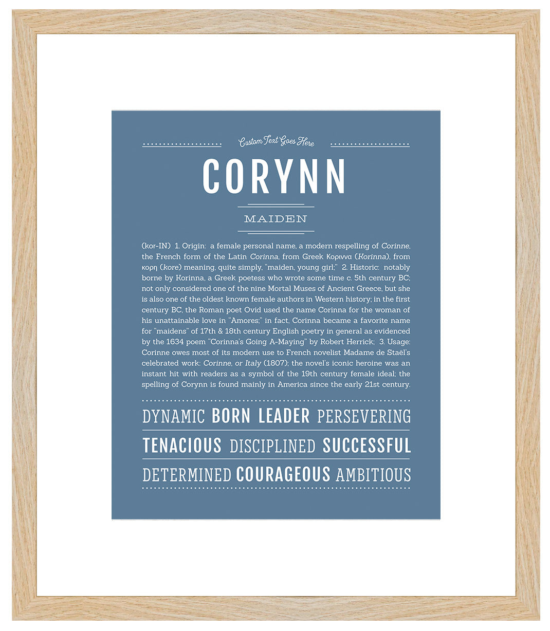 Corynn | Name Art Print