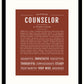 Frame Options | Bordeaux | Black Frame, Matted
