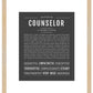 Frame Options | Charcoal Gray | Maple Frame, Matted