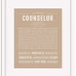 Frame Options | Tan | White Frame, Matted