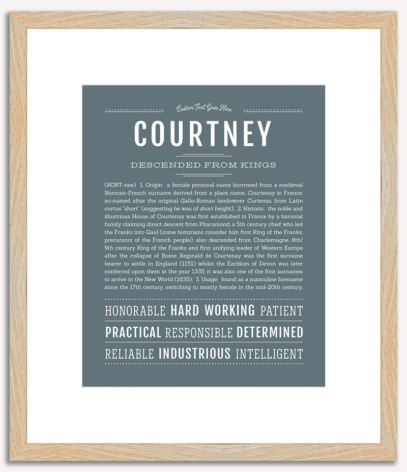 Courtney | Name Art Print