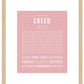 Frame Options | Dusty Rose | Maple Frame, Matted