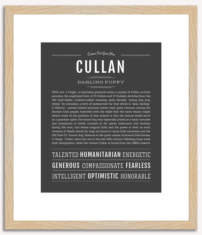 Cullan | Name Art Print