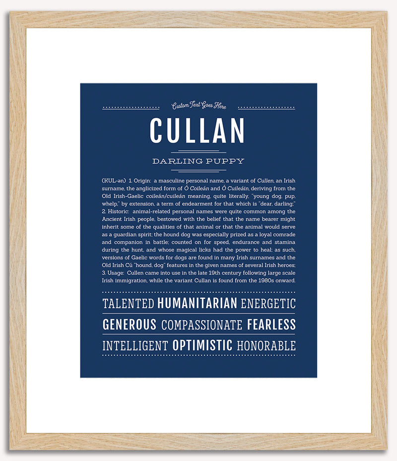 Cullan | Name Art Print