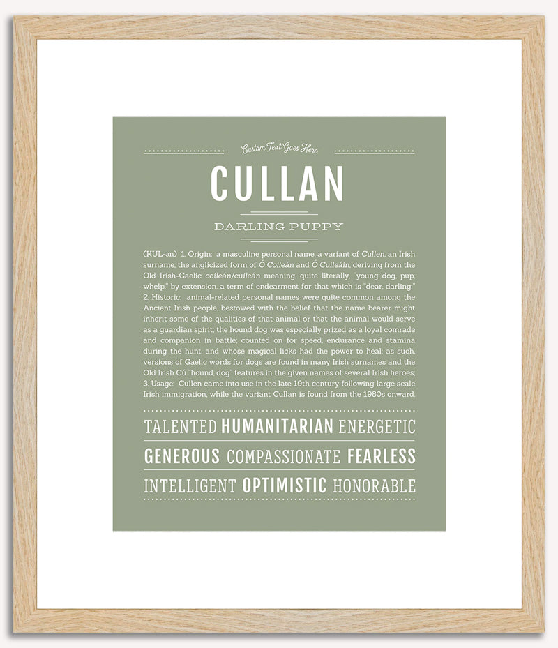 Cullan | Name Art Print