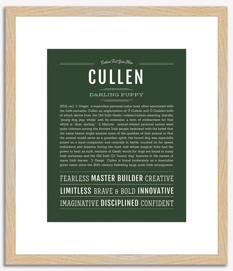 Cullen | Name Art Print