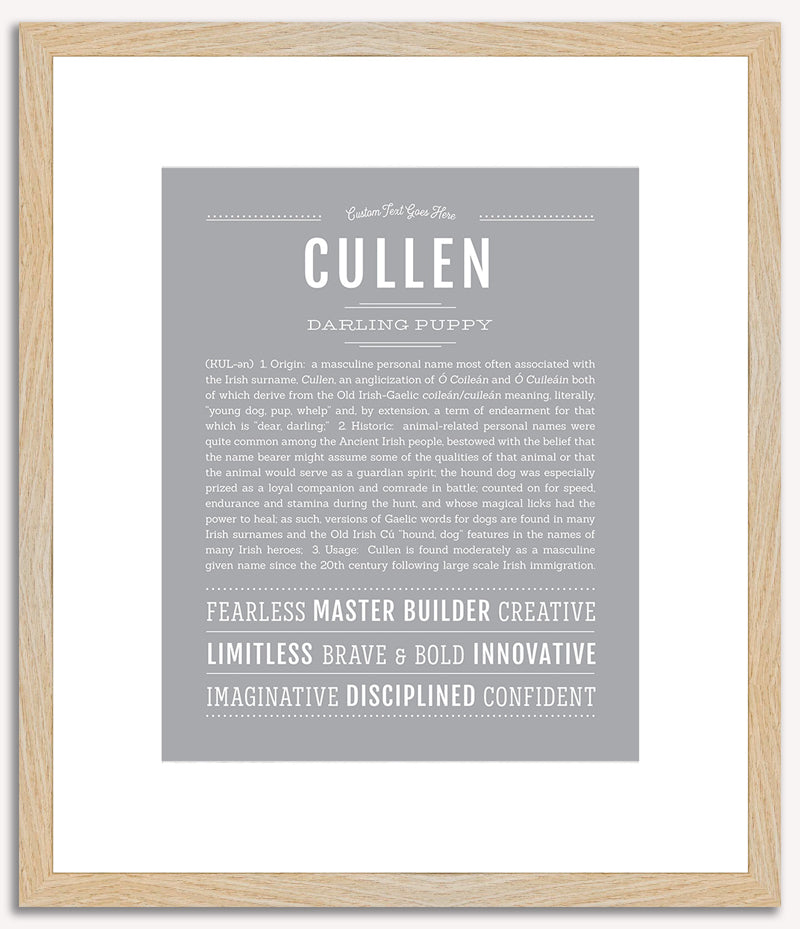 Cullen | Name Art Print