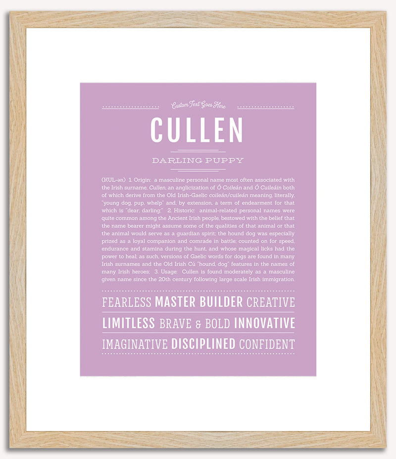 Cullen | Name Art Print