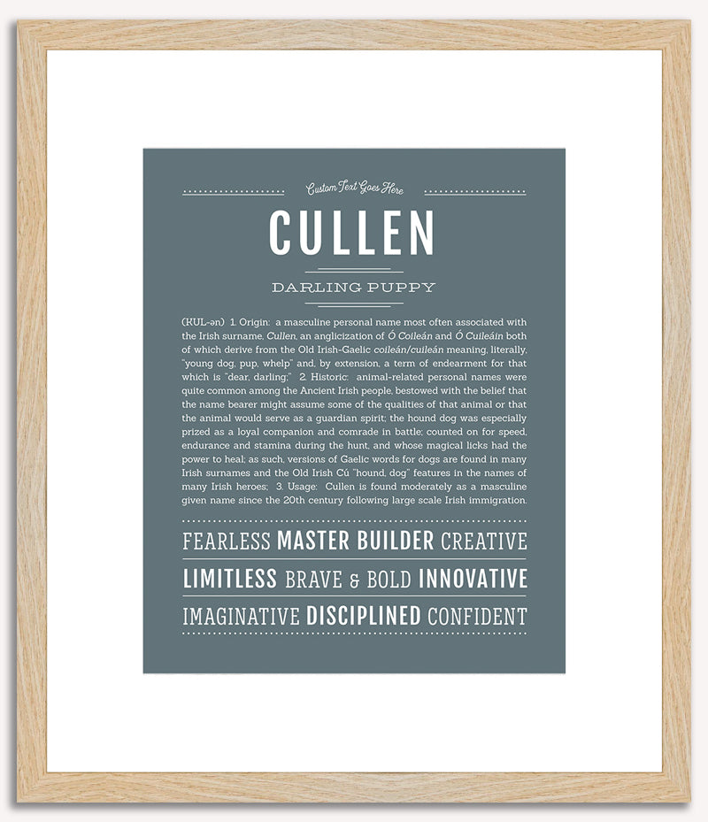 Cullen | Name Art Print