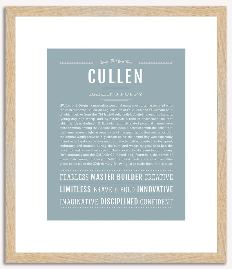 Cullen | Name Art Print