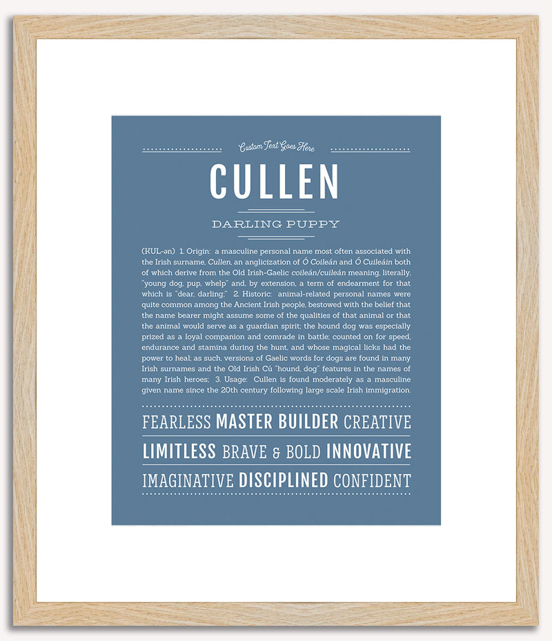 Cullen | Name Art Print