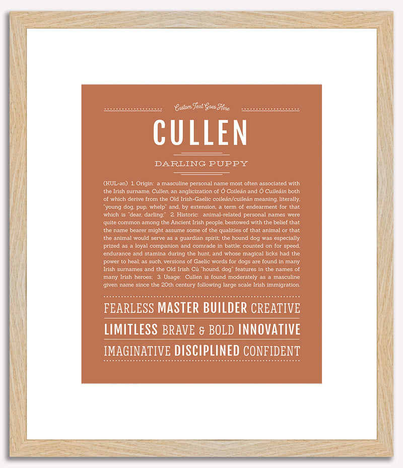 Cullen | Name Art Print