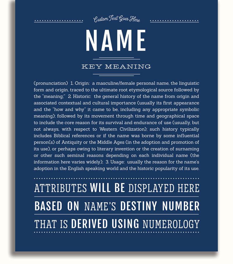 Unique Personalized Gifts | Name Meaning Art and Prints | Name Stories