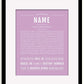 Frame Options | Lilac | Black Frame, Matted