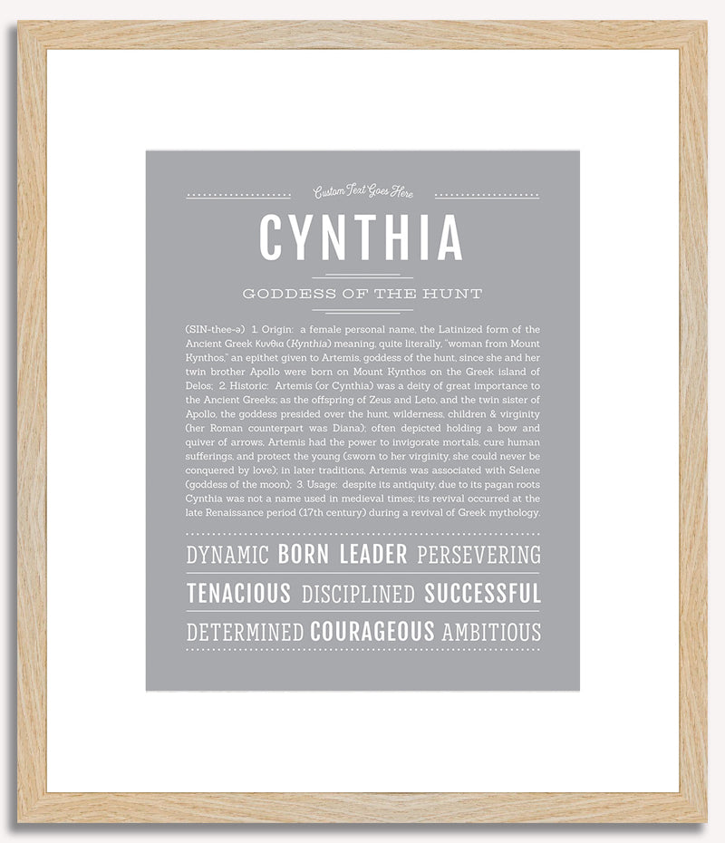 Cynthia | Name Art Print