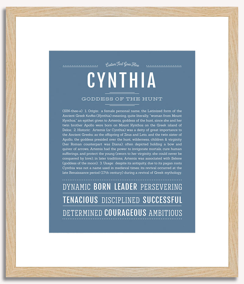 Cynthia | Name Art Print