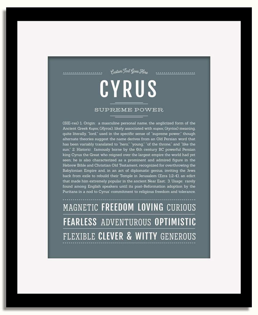 Frame Options | Night Rendezvous | Black Frame, Matted