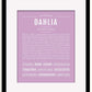 Frame Options | Lilac | Black Frame, Matted