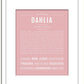 Frame Options | Dusty Rose | White Frame, Matted