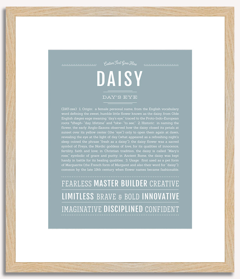 Daisy | Name Art Print