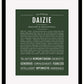 Daizie | Name Art Print