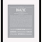 Daizie | Name Art Print