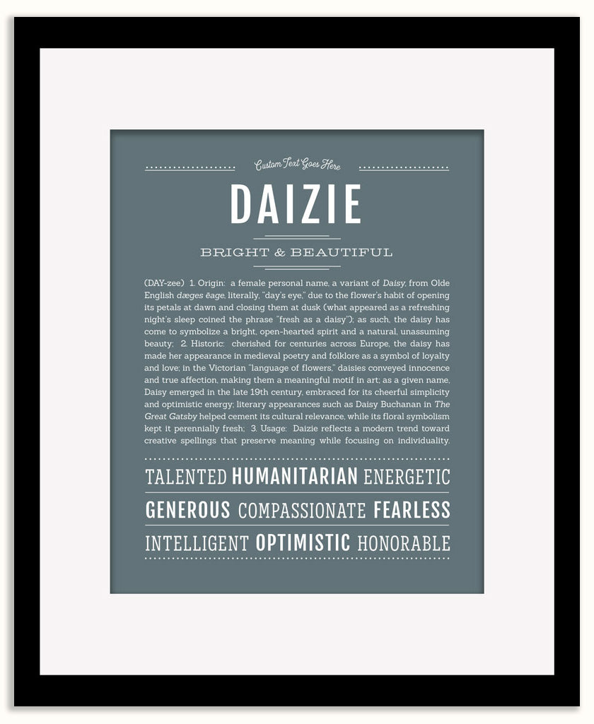 Daizie | Name Art Print