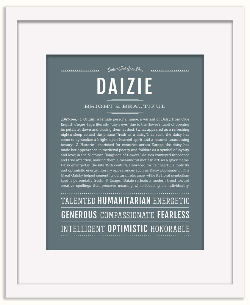 Daizie | Name Art Print