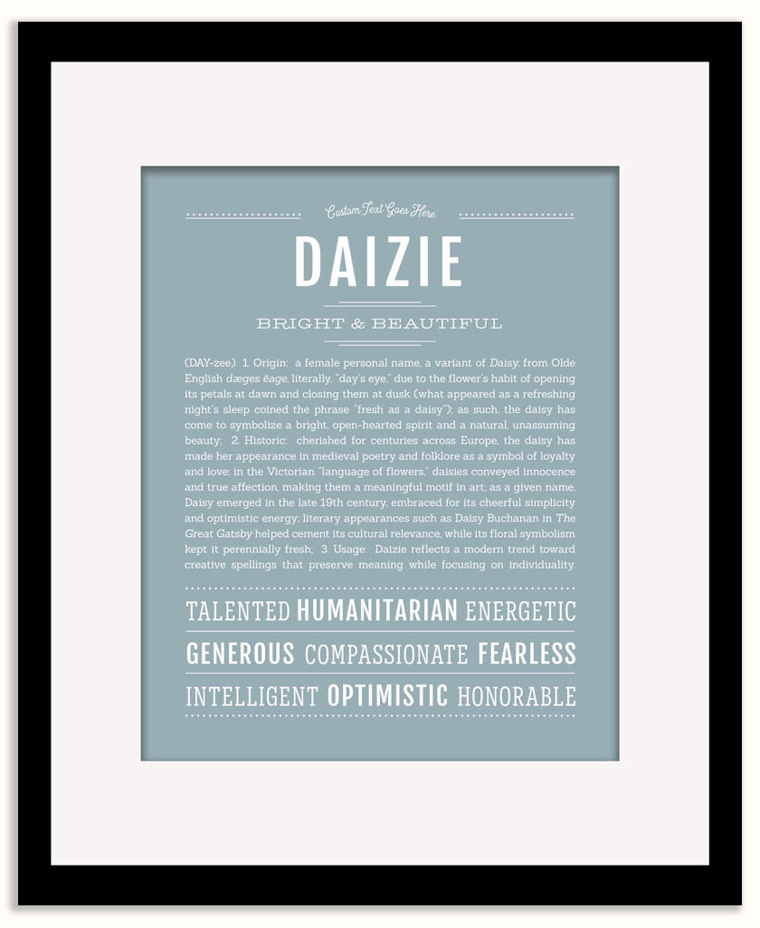 Daizie | Name Art Print