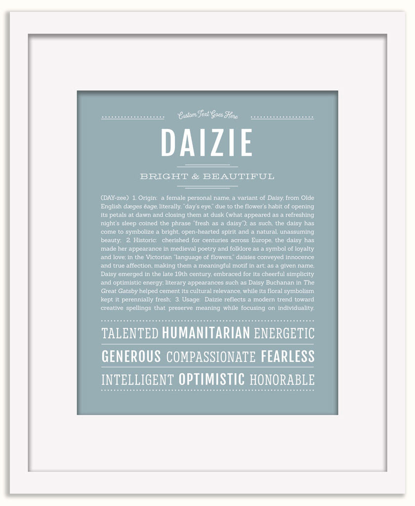 Daizie | Name Art Print