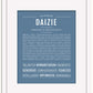 Daizie | Name Art Print