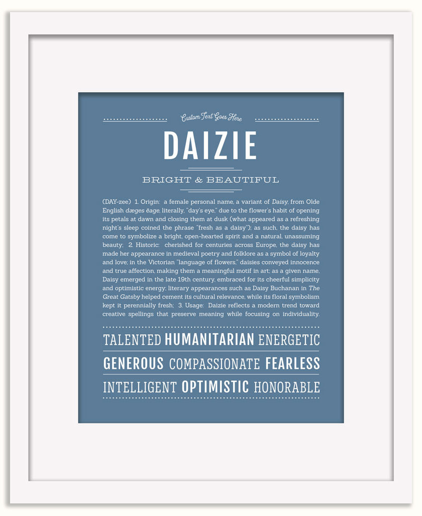 Daizie | Name Art Print