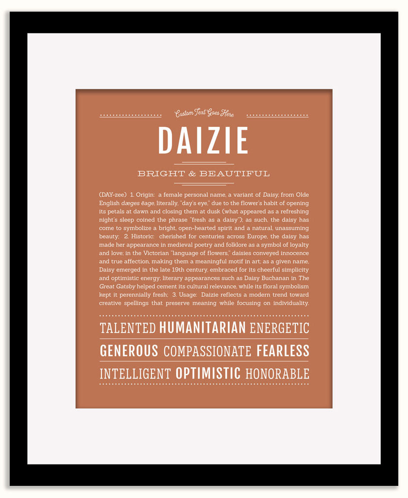 Daizie | Name Art Print