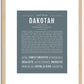 Dakotah | Name Art Print