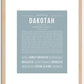 Dakotah | Name Art Print