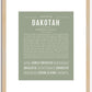 Dakotah | Name Art Print