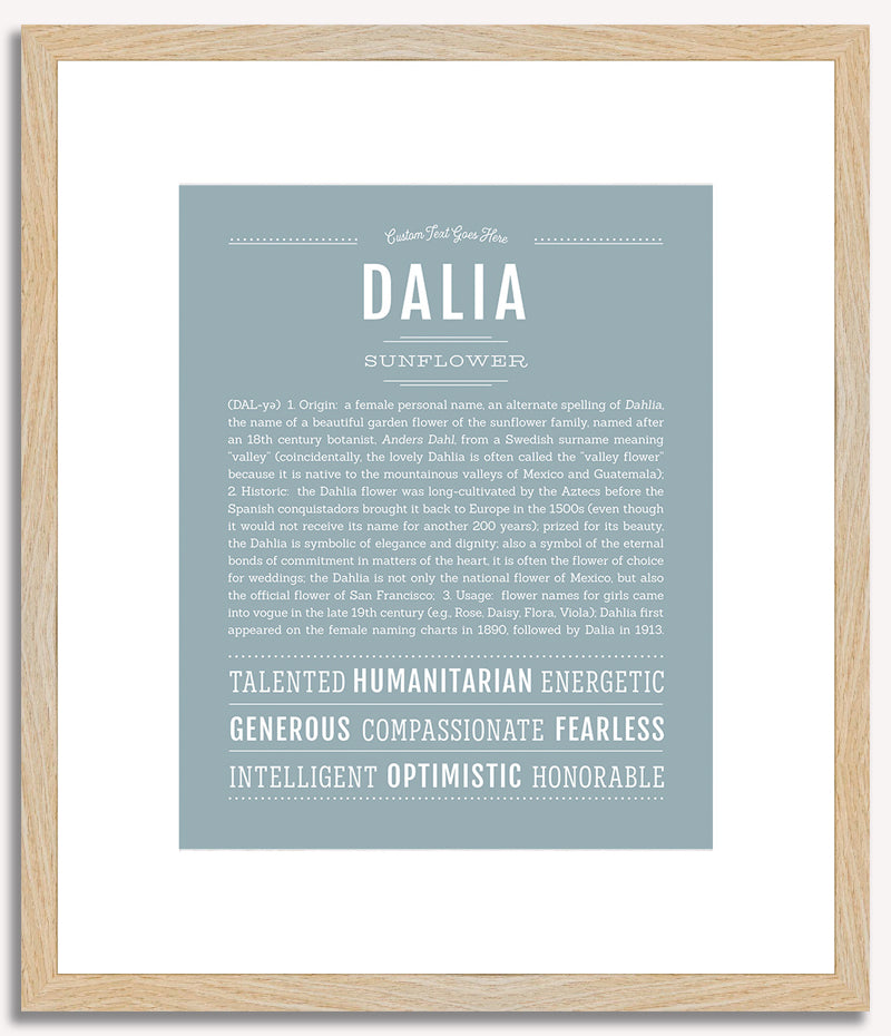 Dalia | Name Art Print