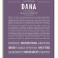 Dana (female) | Name Art Print – Name Stories