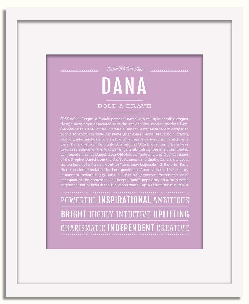 Frame Options | Lilac | White Frame, Matted