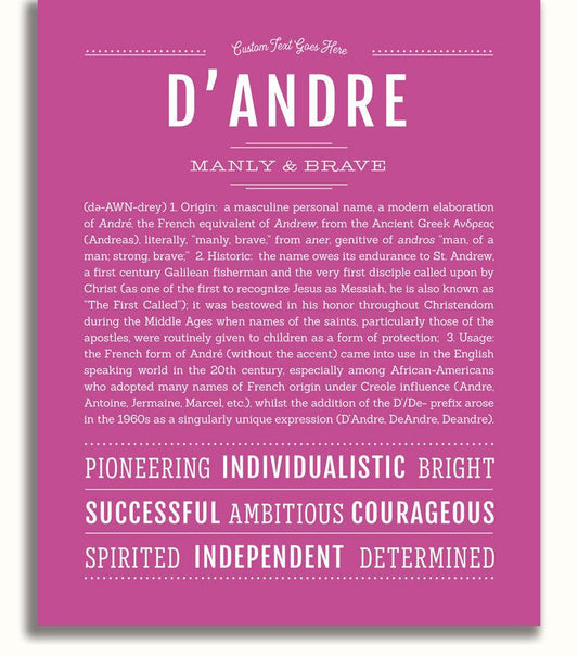 Frame Options | Dark Pink | No Frame